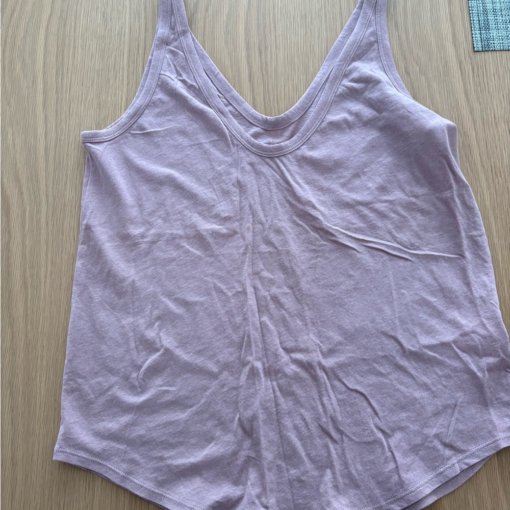 Everlane Light Purple Air Tank Top